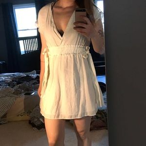 Zara white dress